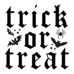 Trick or Treat SVG Art & Illustration