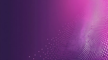 A purple background with a white and purple swirl
