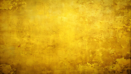 Obraz premium Yellow grungy backdrop with textured surface , grunge, yellow, abstract, background, old, vintage, dirty, rough, distressed, wallpaper