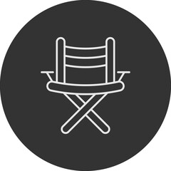 Camping Chair Icon