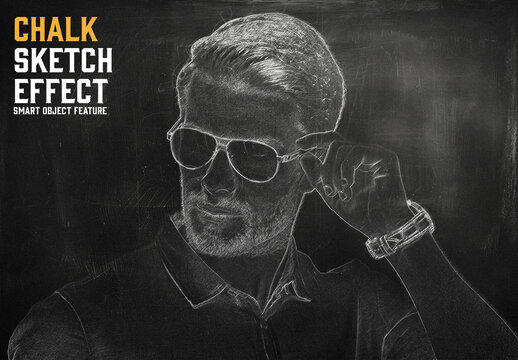 Chalk Sketch Effect with Generative AI