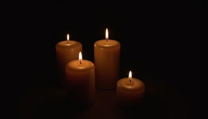  A warm glow in the darkness