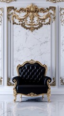 Luxury Gold Chair.
