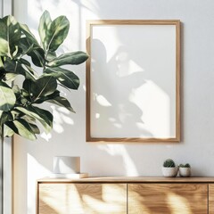 Blank Frame Mockup.