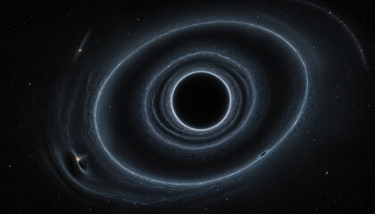 Black Hole in Space Graphic Resource