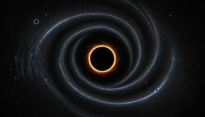 Black Hole in Space Graphic Resource