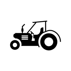 tractor isolated on white background