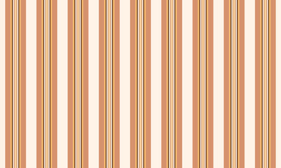 Newborn Orange, brown seamless lines texture, pattern. Vintage textile, fabric, stripe background.Vector Illustration