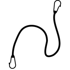 Elastic Rope With Hook