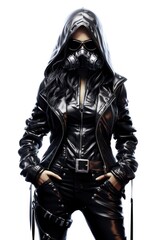 Fototapeta premium Jacket leather costume fashion.