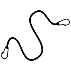 Elastic Rope With Hook