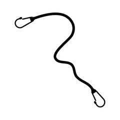 Elastic Rope With Hook