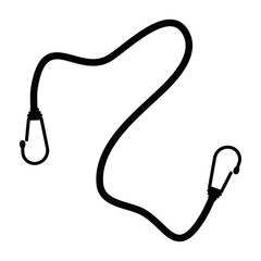Elastic Rope With Hook