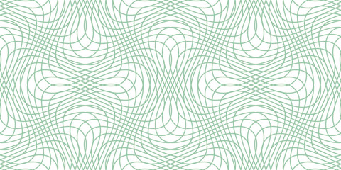 Guilloche pattern. Vector background with cheque watermark for certificate or diploma and currency design. Texture for chevrons in soft color for gift voucher, ticket, check, money, banknote