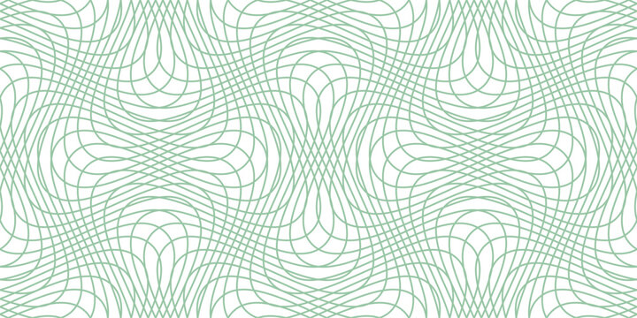 Guilloche pattern. Vector background with cheque watermark for certificate or diploma and currency design. Texture for chevrons in soft color for gift voucher, ticket, check, money, banknote