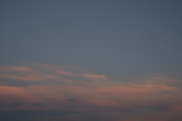 clouds at sunset