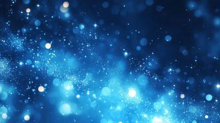 Starry Night Sky,  A stunning blue gradient background featuring a celestial texture filled with twinkling stars, perfect for creating a calming night sky ambiance