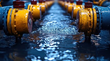 generic image of water pipes