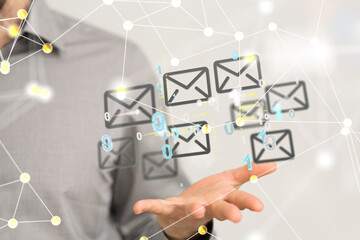 Mail Communication Connection message to mailing