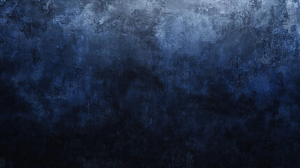 Obraz premium A dark gradient of deep indigo and black, with a smooth finish and subtle texture to emphasize the moodiness.