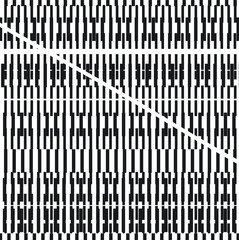 Cut texture with geometric small lines