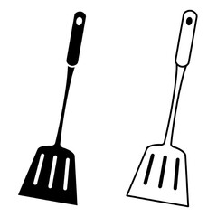 spatula vector icon trendy symbol template, icon vector illustration 