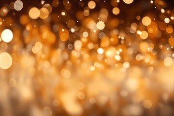 Cold night bokeh lights blurred blurred lights.