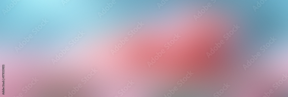 Poster soft colors merge harmoniously, creating a tranquil ambiance that evokes creativity and calm in the 