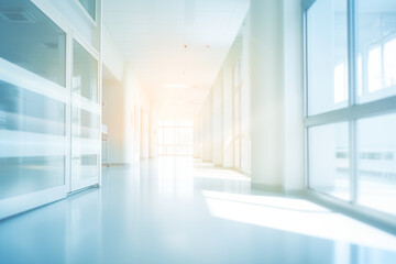 Fototapeta premium Hospital abstract environment