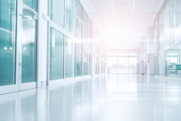 Obraz premium Hospital abstract environment