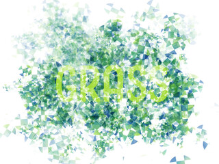 Fototapeta premium abstract background with flowers l