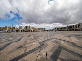 The Hassan II Mosque, Casablanca, Morocco 2023. The largest mosque in Morocco.
