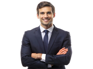 Lawyer isolated on transparent background