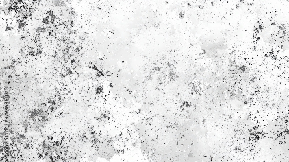 Poster a textured background displays a chaotic arrangement of gray and white splashes, highlighting the us