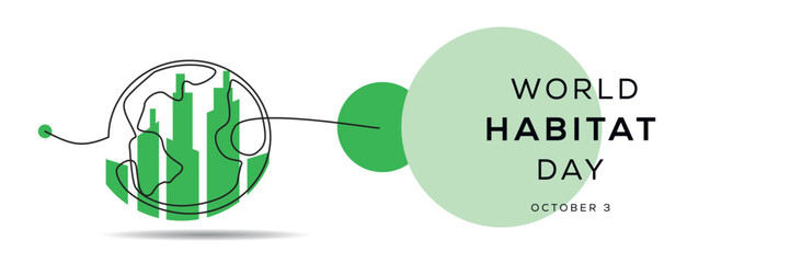  World Habitat Day, held on October.