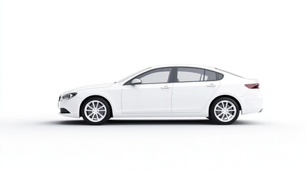 Fototapeta premium Sleek Modern Sedan Car Photo