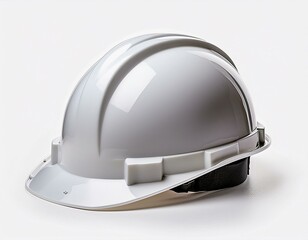 Fototapeta premium Silver Safety Helmet