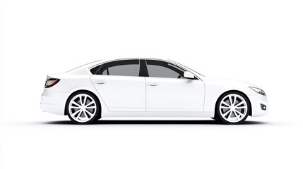 Fototapeta premium Sleek Modern Car Exterior Features
