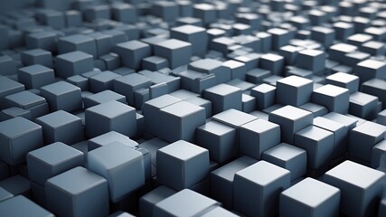 Obraz premium Abstract cubes background.