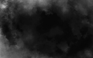 Abstract black and white realistic smoke clouds with shadow overlay effect background. Mystery dark background with spooky white light and fog. Vector illustration of smoky mist toxic vapor on floor.