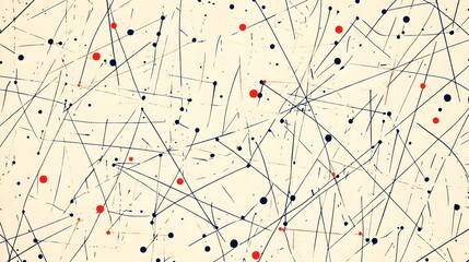 Intricate Abstract Backdrop with Delicate Hand-Drawn Linework and Intersecting Patterns