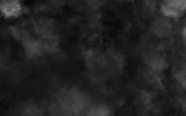 Obraz premium Abstract black and white realistic smoke clouds with shadow overlay effect background. Mystery dark background with spooky white light and fog. Vector illustration of smoky mist toxic vapor on floor.