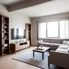 Fototapeta premium living room interior