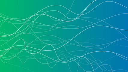 Abstract gradient background with wave beams