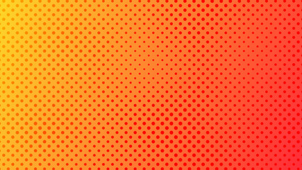 Colorful halftone background with dots