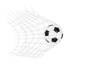 football on a white background.