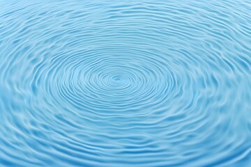 Fototapeta premium A soft blue water ripple background with gentle circular waves, AI Generated