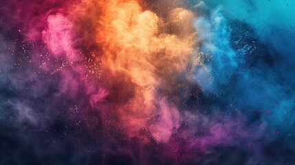 Fototapeta premium Clourful cloud wallpaper