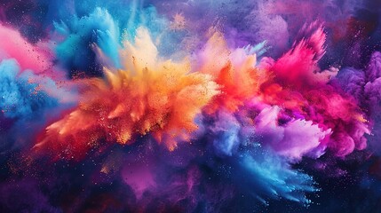 Clourful cloud wallpaper