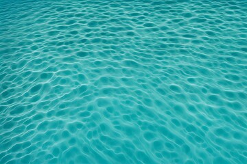Obraz premium A turquoise water ripple with clear tropical-inspired ripples, Ai Generated